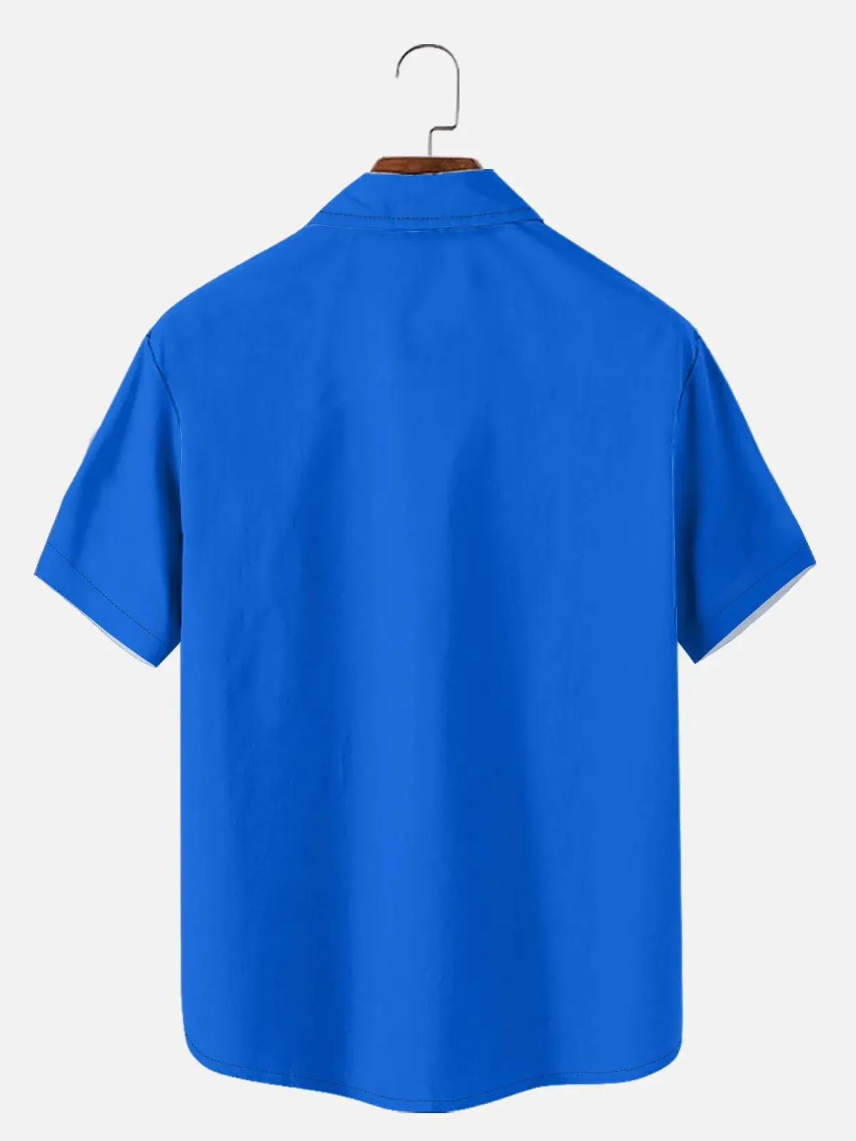 Tall Men's Cowboy Skull Hot Rod Short Sleeve Shirt sold by Eleven Oasis product image thumbnail 4