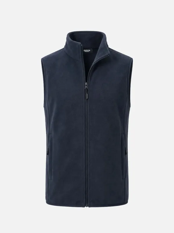 Men's Polar Fleece Slim Fit Vest made by Eleven Oasis
