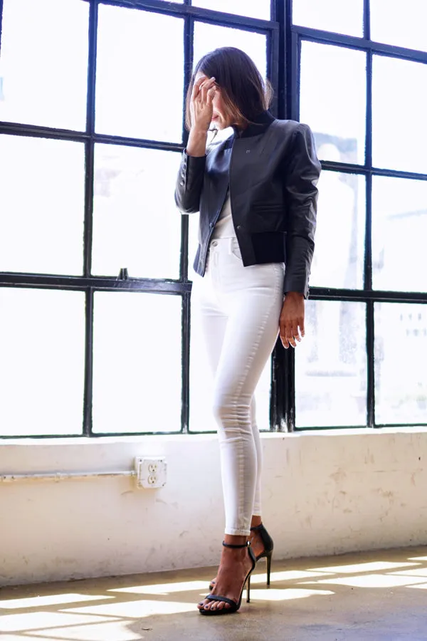 DENISSE RIB JACKET sold by ALL SANTAELLA product image thumbnail 2