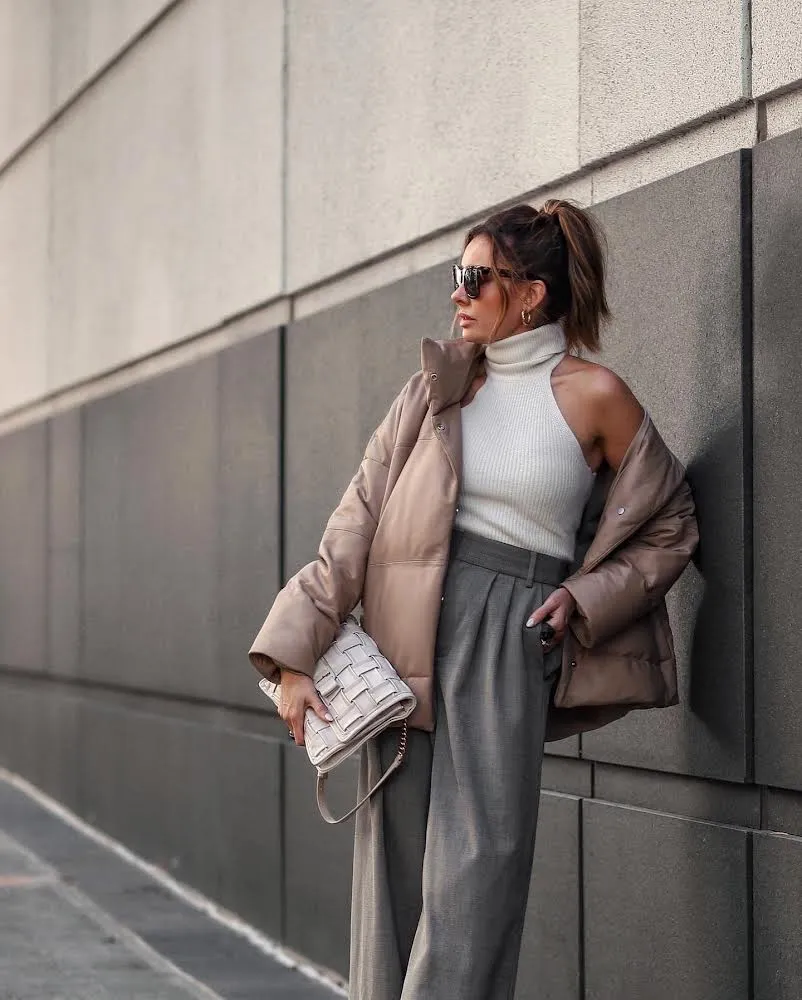 BRIANNA PUFFER JACKET sold by ALL SANTAELLA product image thumbnail 4