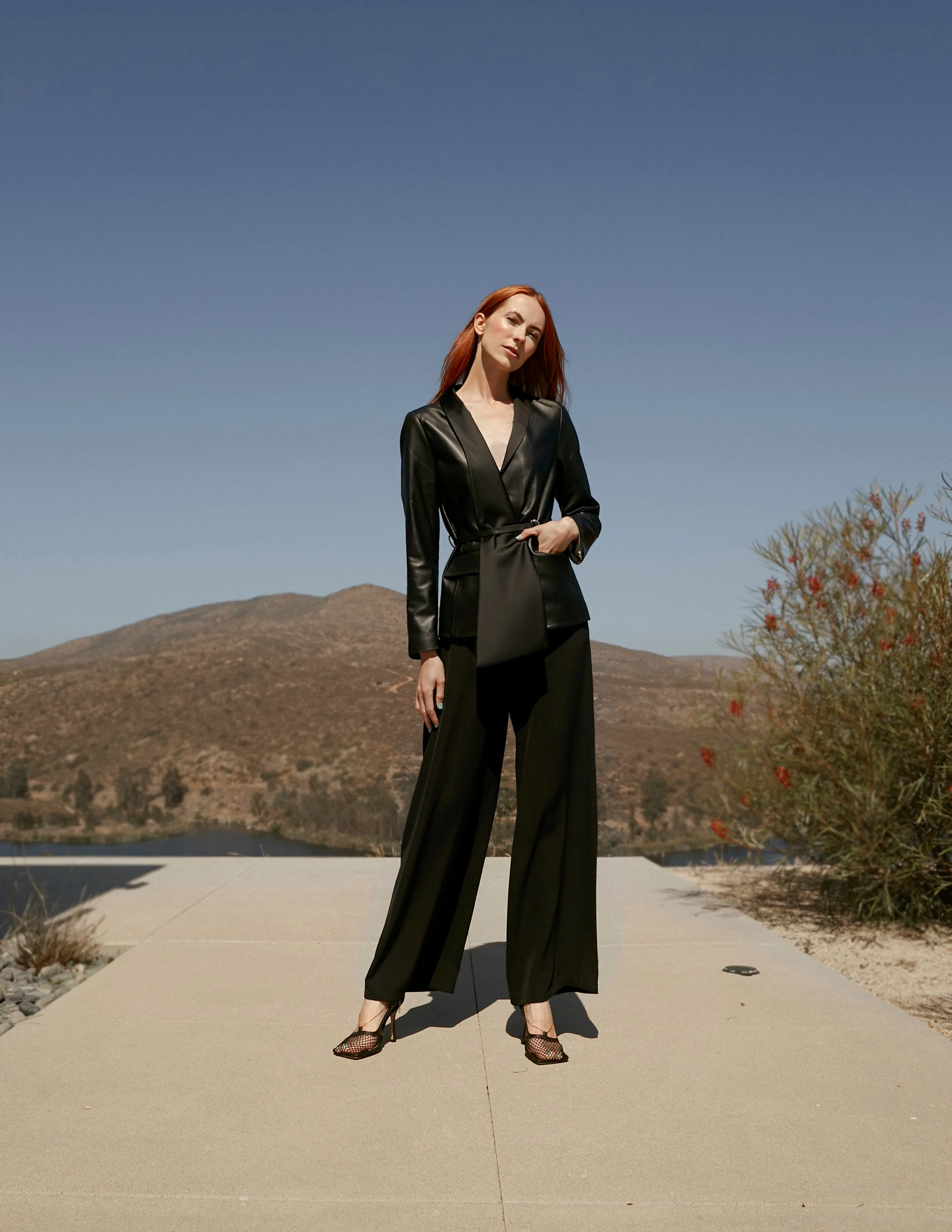 LUCILLE SILK & LEATHER sold by ALL SANTAELLA product image thumbnail 2