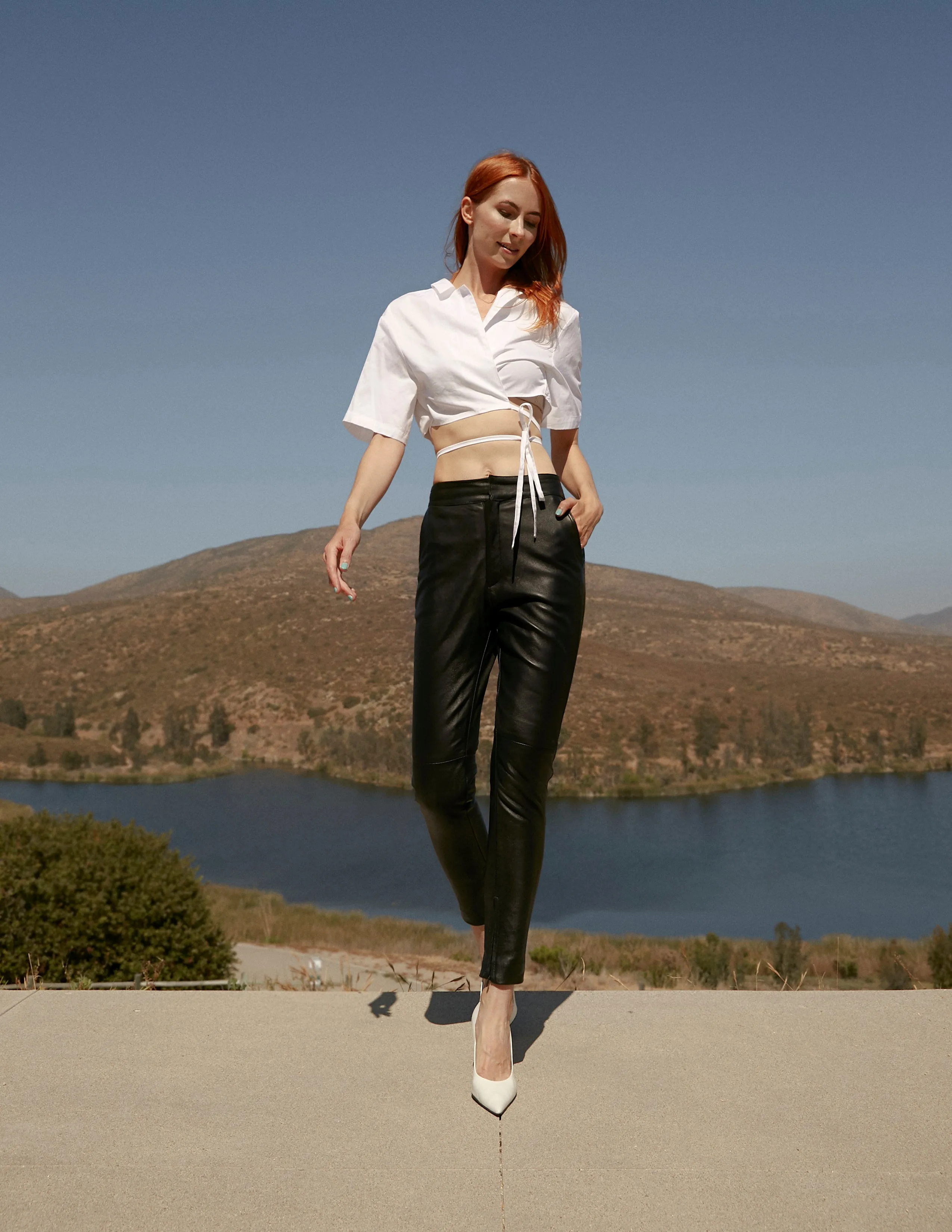 PENELOPE SLIM PANTS sold by ALL SANTAELLA product image thumbnail 2