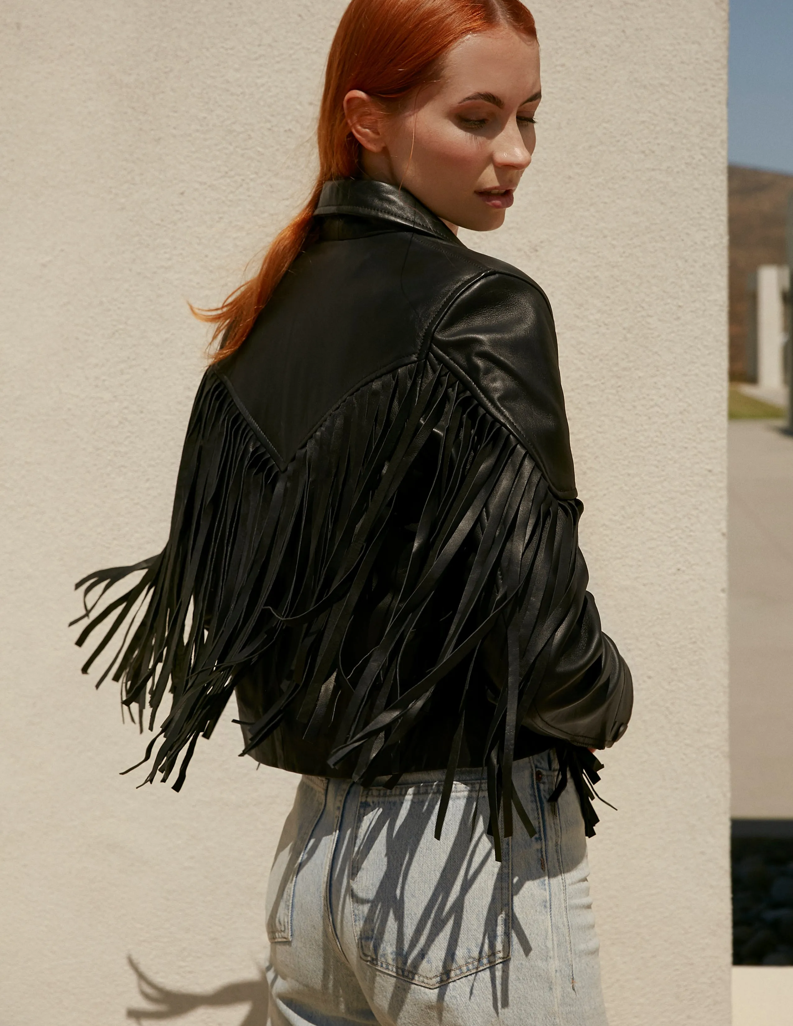 MARTINA FRINGE JACKET sold by ALL SANTAELLA product image thumbnail 2