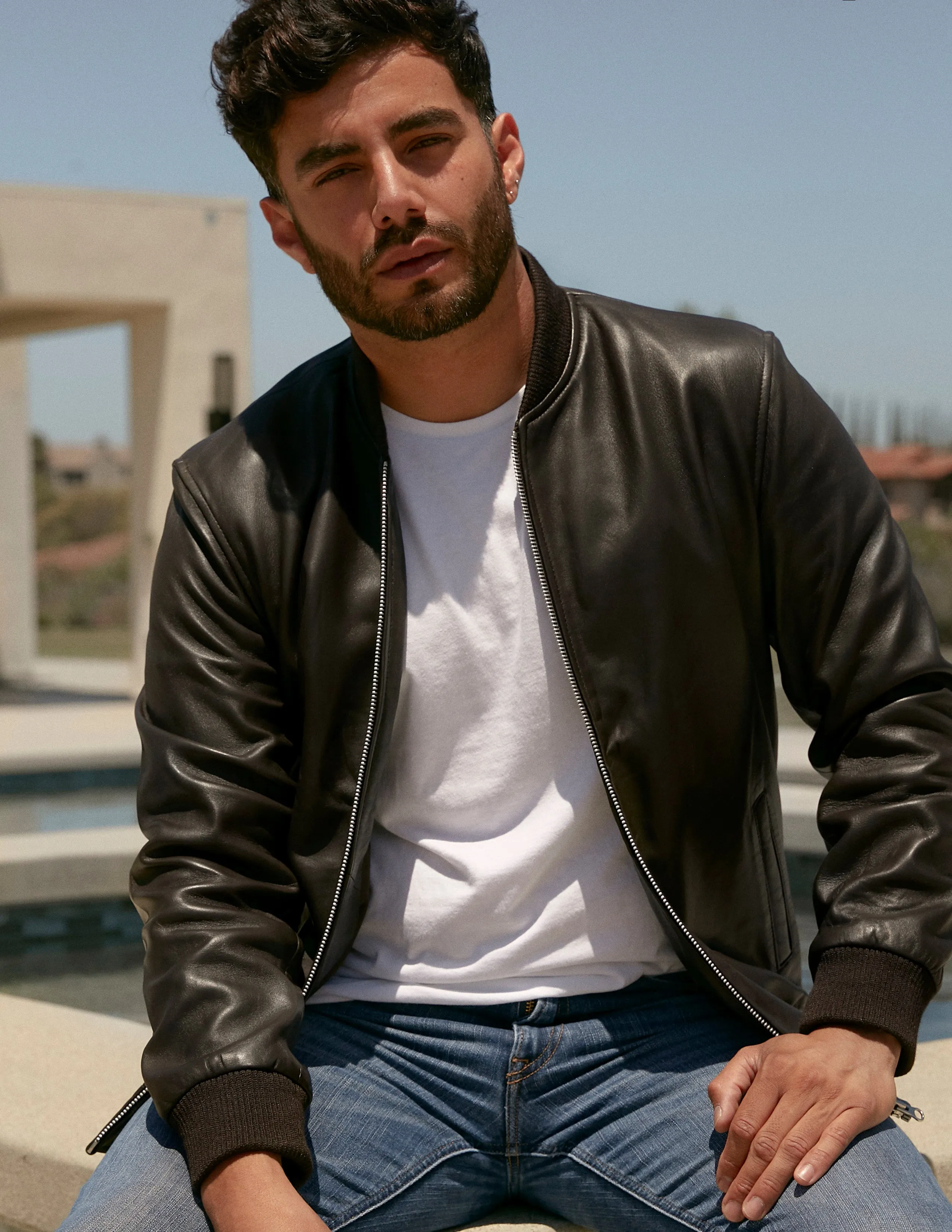 CARLO BOMBER JACKET sold by ALL SANTAELLA product image thumbnail 3