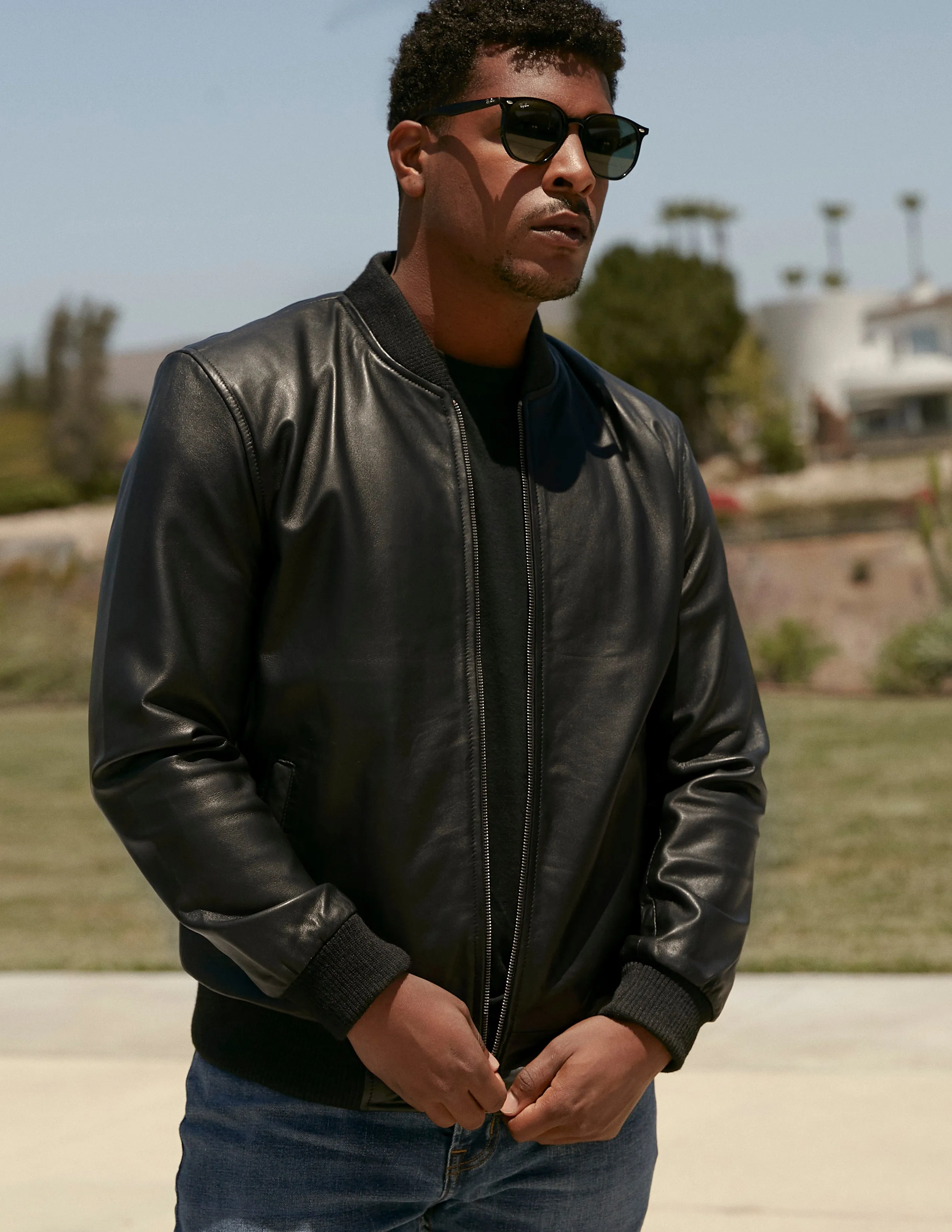 CARLO BOMBER JACKET sold by ALL SANTAELLA product image thumbnail 2