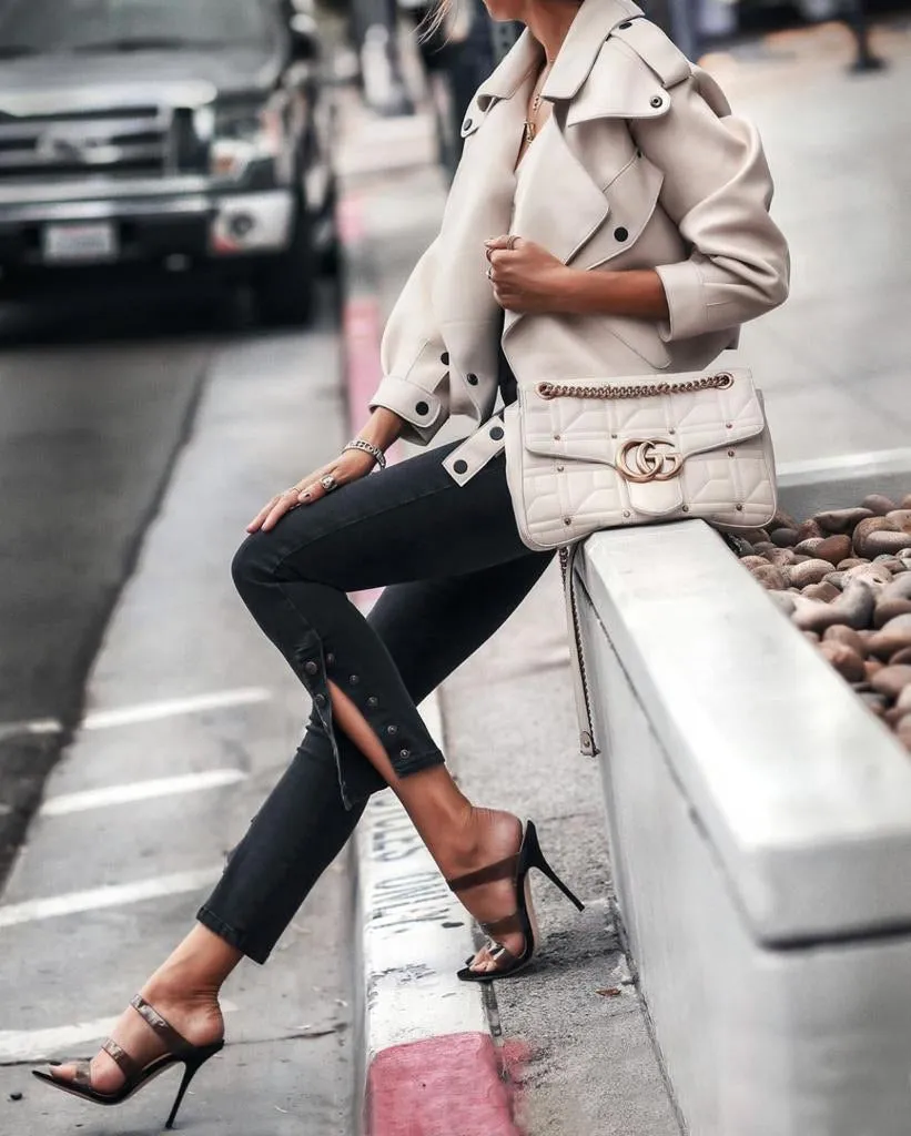 EMMA BOMBER JACKET sold by ALL SANTAELLA product image thumbnail 5