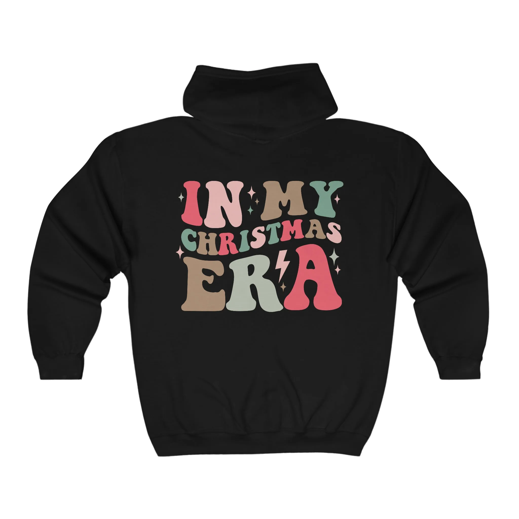 In My Christmas Era Zip Up Hoodie sold by Always Stylish Mama product image thumbnail 2