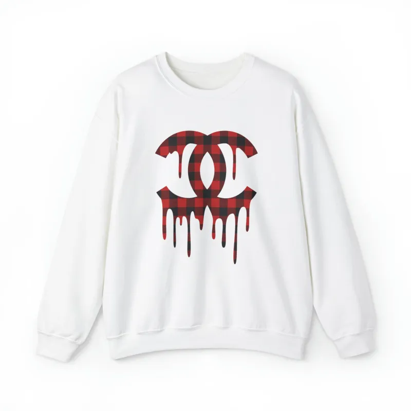 Buffalo Check Double C Unisex Sweatshirt sold by Always Stylish Mama