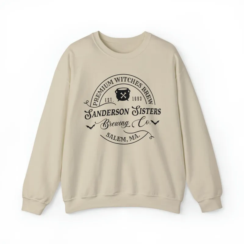 Sanderson Sisters Brewing Co Unisex Sweatshirt sold by Always Stylish Mama