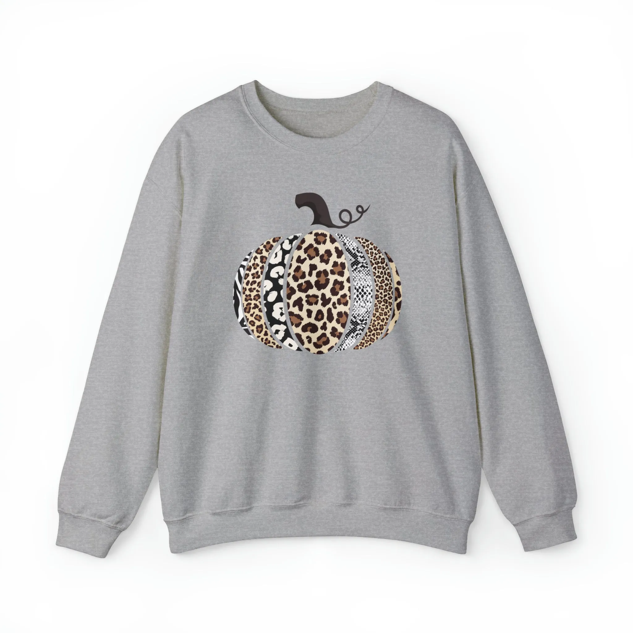 Animal Print Pumpkin Unisex Sweatshirt sold by Always Stylish Mama