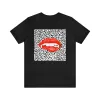 Bite Me Fangs Leopard Unisex Tee sold by Always Stylish Mama