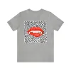 Bite Me Fangs Leopard Unisex Tee sold by Always Stylish Mama