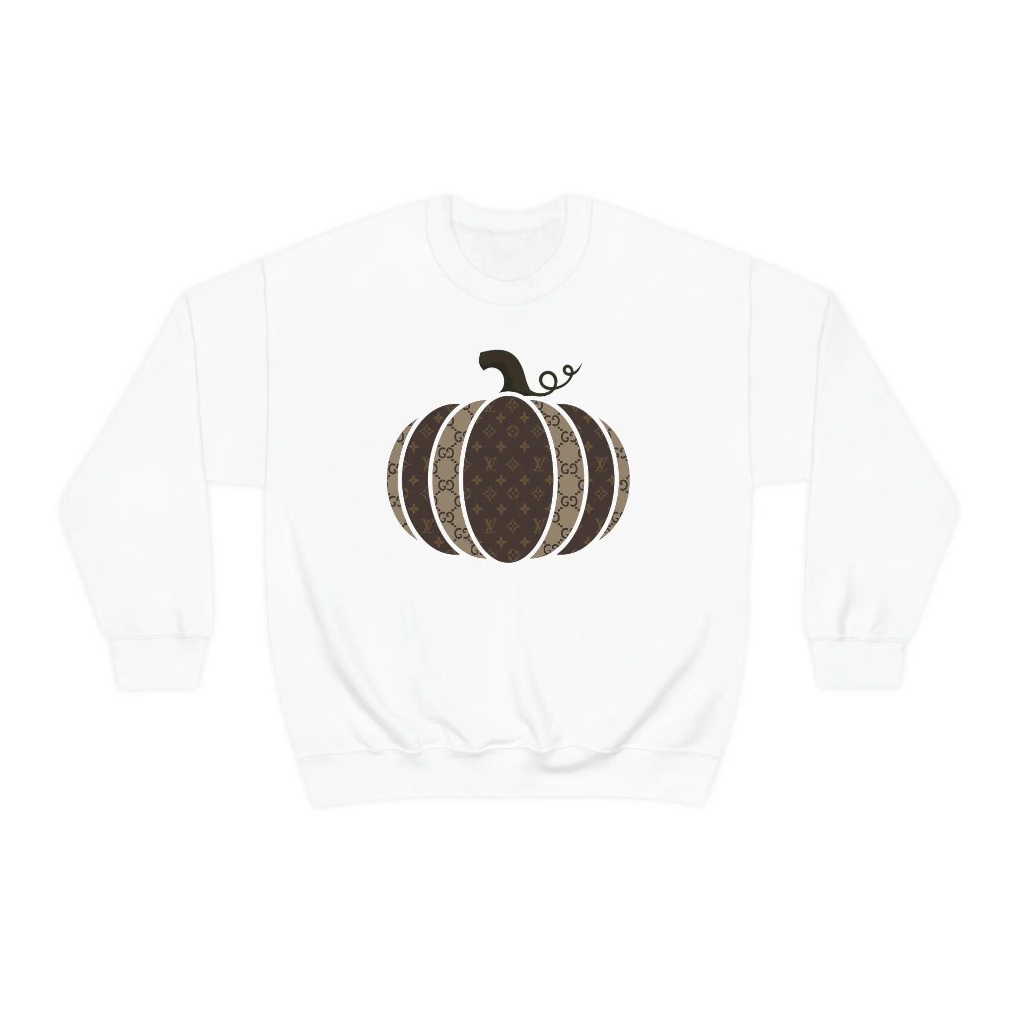 High Fashion Pumpkin Unisex Sweatshirt sold by Always Stylish Mama