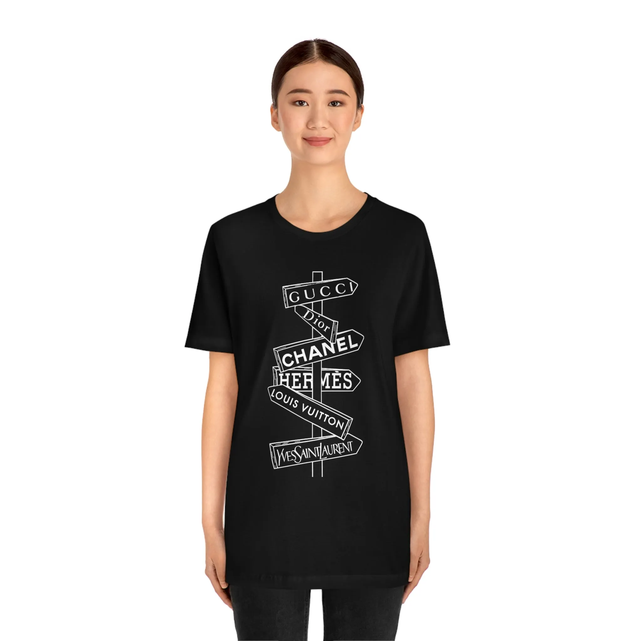 Fashion Street Signs Unisex Tee sold by Always Stylish Mama product image thumbnail 3