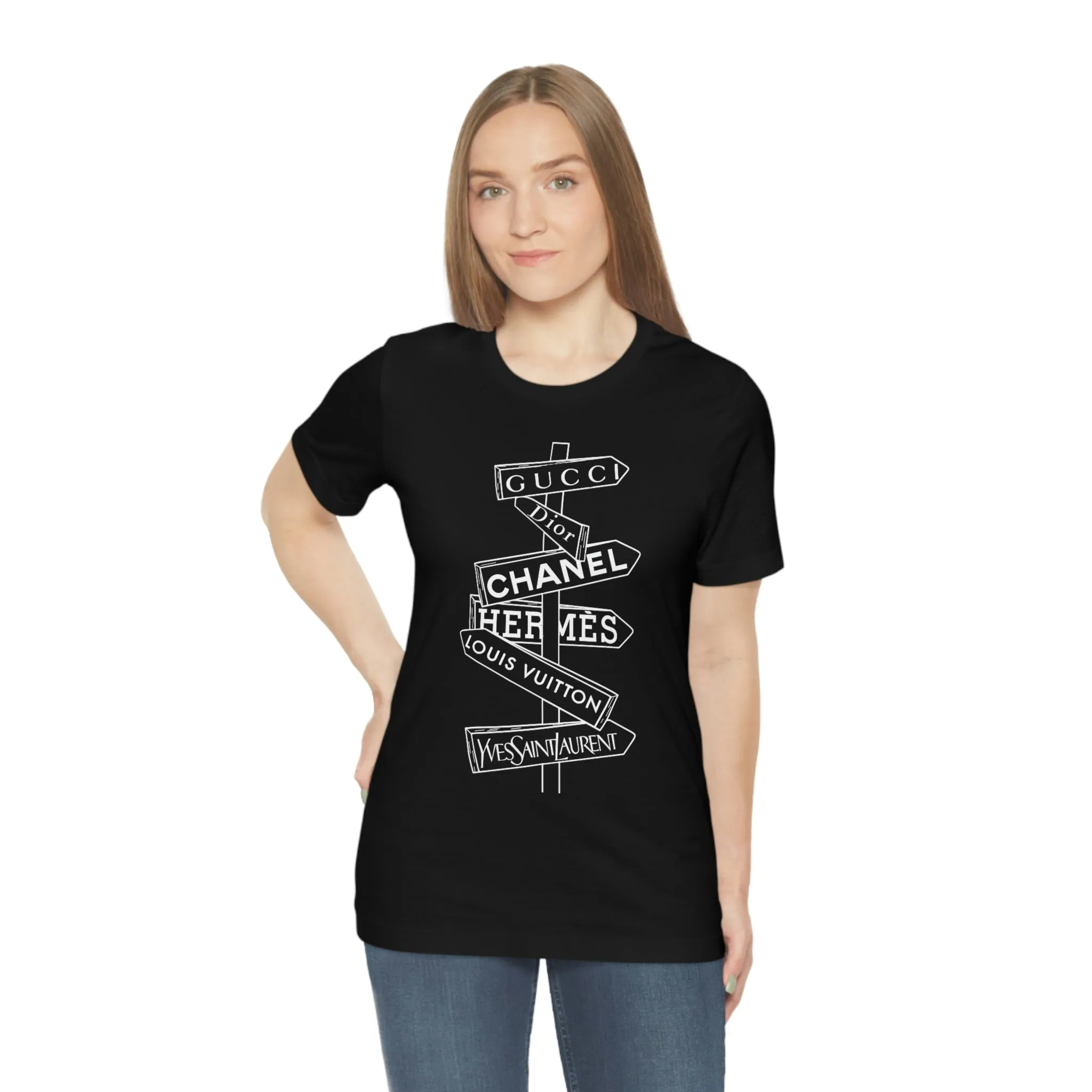 Fashion Street Signs Unisex Tee sold by Always Stylish Mama product image thumbnail 4