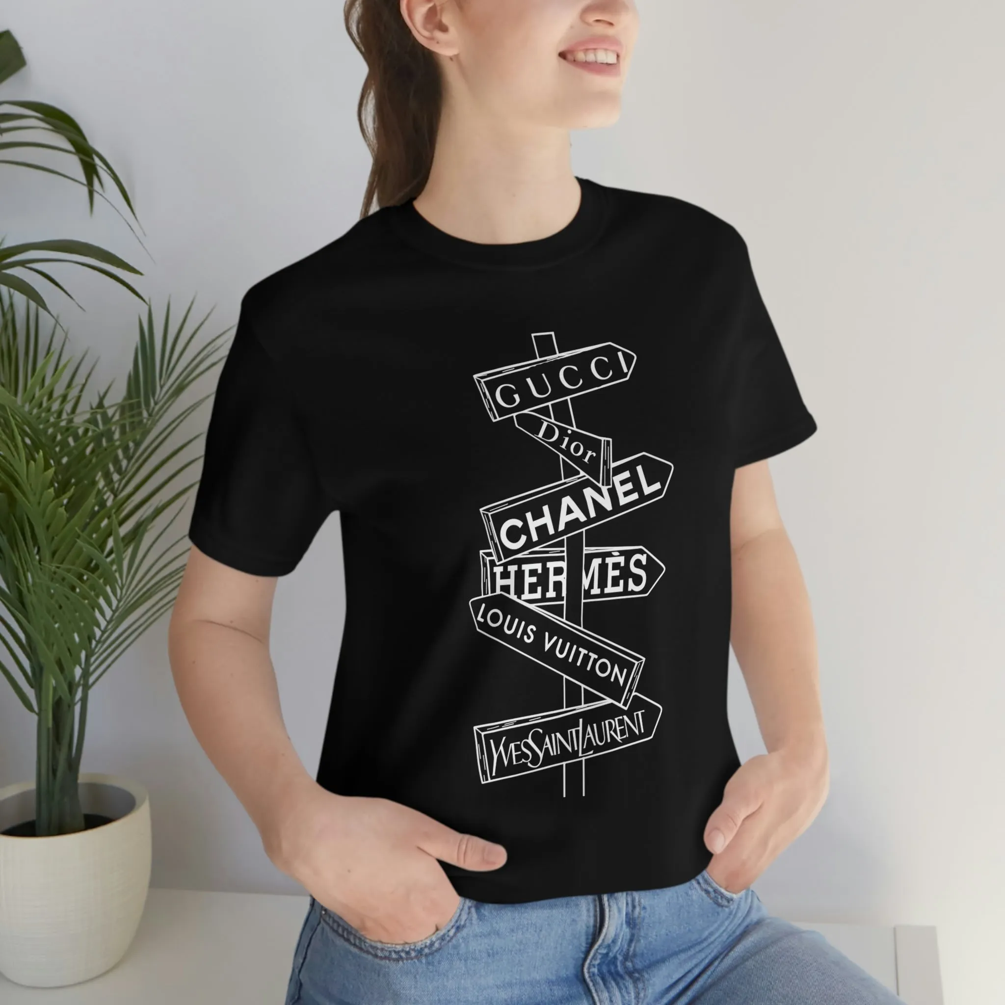 Fashion Street Signs Unisex Tee sold by Always Stylish Mama product image thumbnail 5