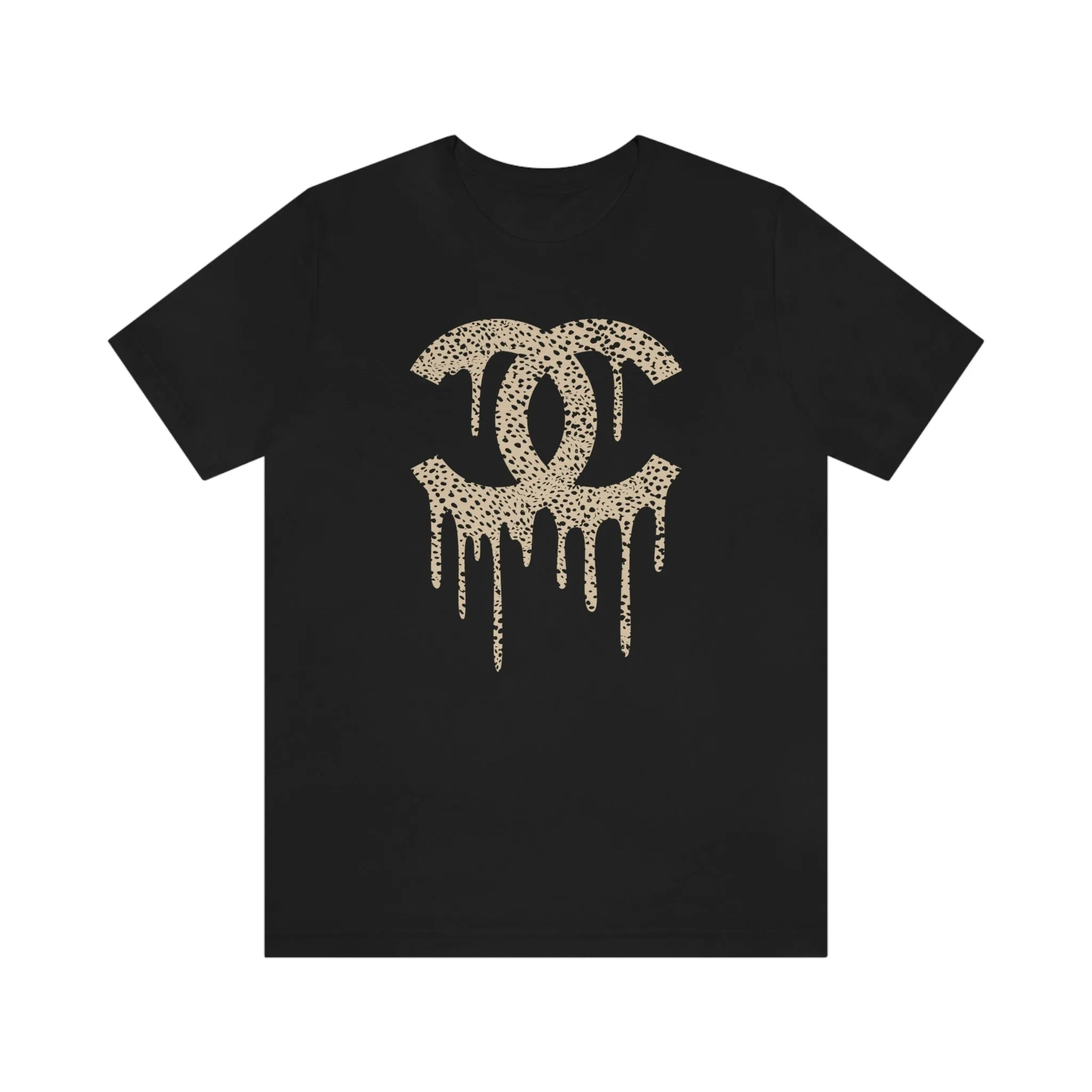 Cheetah Double C Drip Unisex Tee sold by Always Stylish Mama