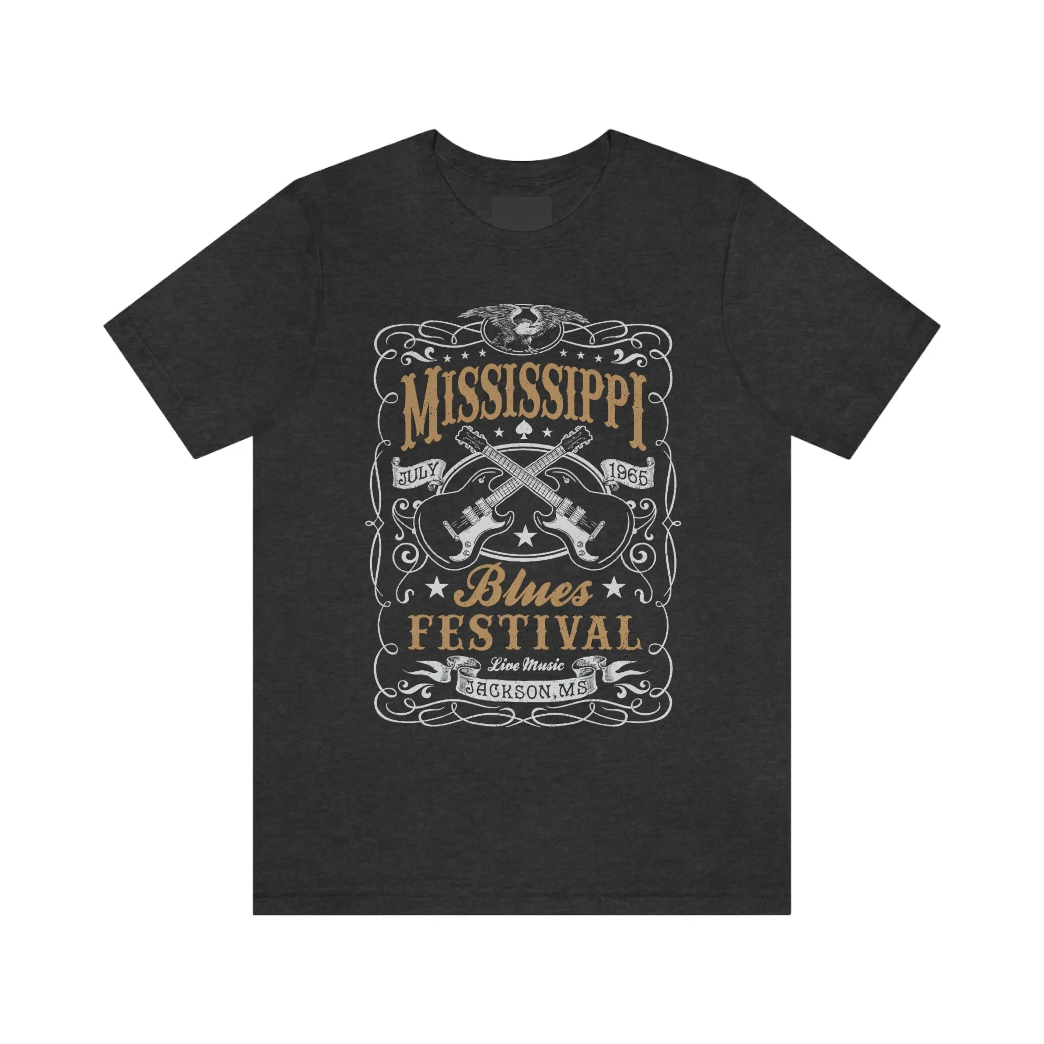 Mississippi Blues Festival Unisex Tee sold by Always Stylish Mama
