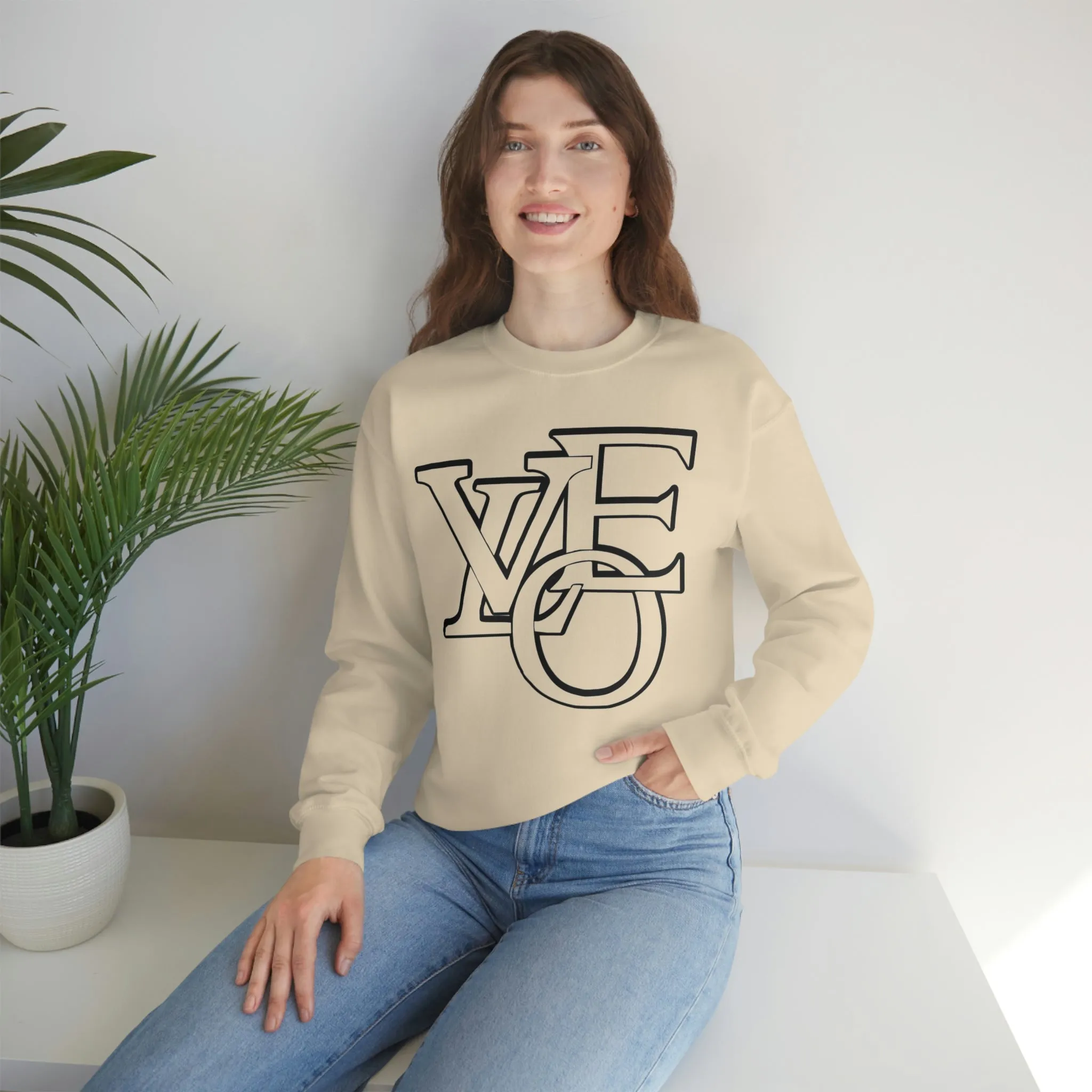 LOVE Unisex Sweatshirt sold by Always Stylish Mama product image thumbnail 4