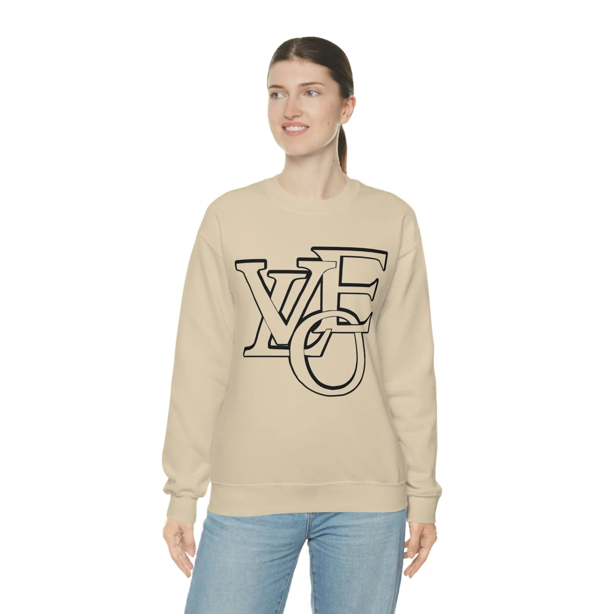 LOVE Unisex Sweatshirt sold by Always Stylish Mama product image thumbnail 3