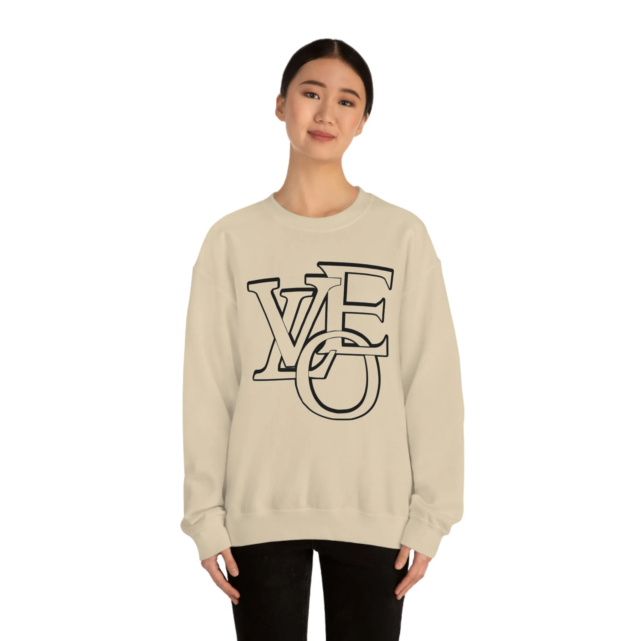 LOVE Unisex Sweatshirt sold by Always Stylish Mama product image thumbnail 2