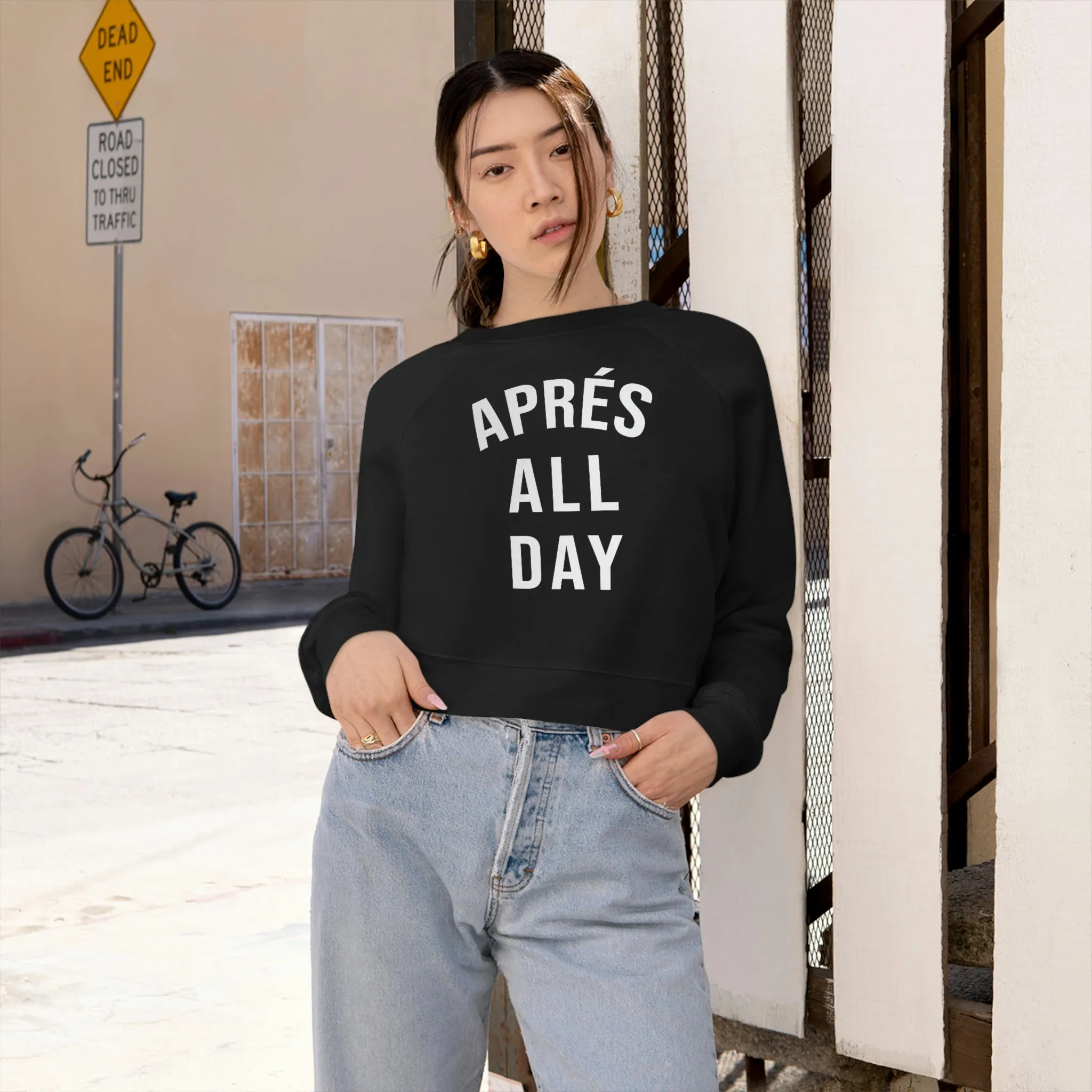 Après All Day Cropped Sweatshirt sold by Always Stylish Mama product image thumbnail 3