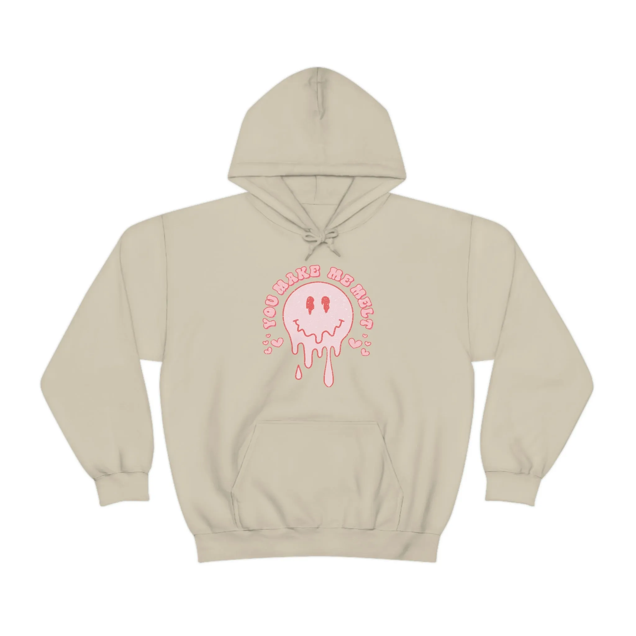 You Make Me Melt Smiley Face Unisex Hoodie sold by Always Stylish Mama product image thumbnail 5