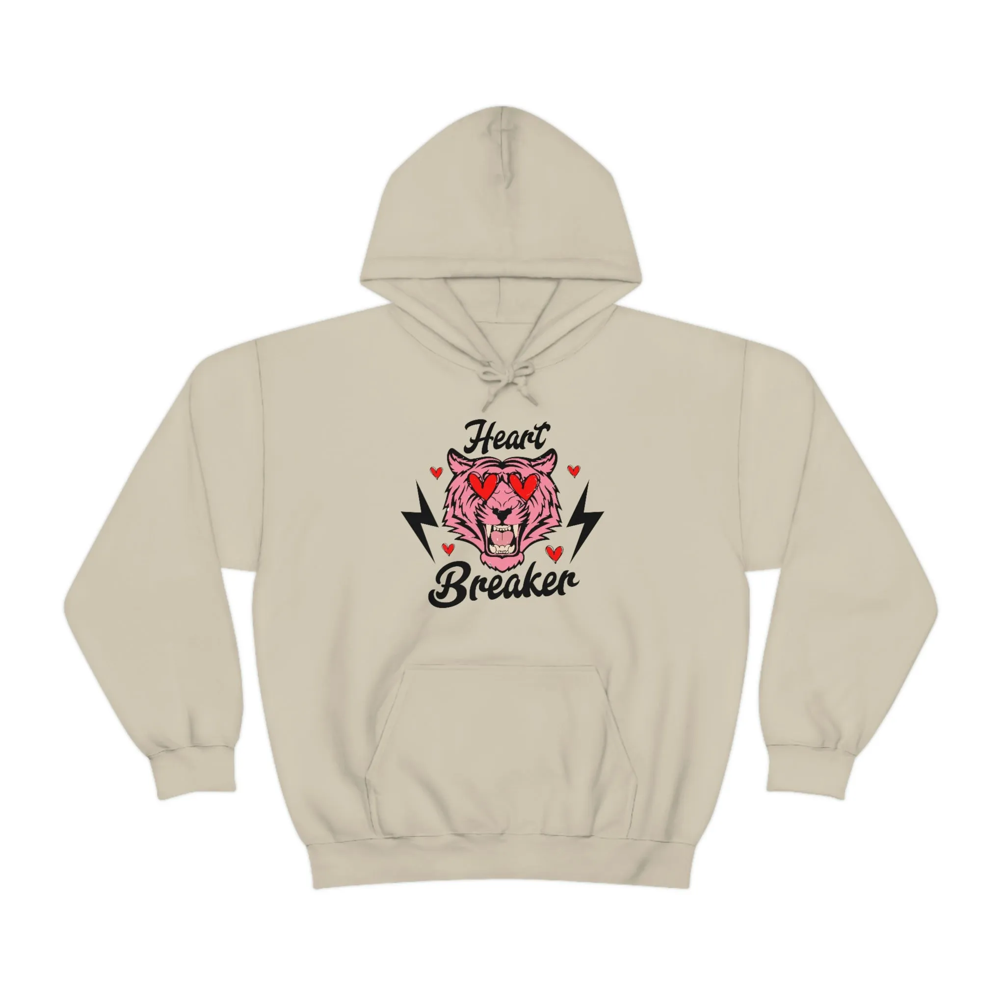 Heartbreaker Tiger Unisex Hoodie sold by Always Stylish Mama product image thumbnail 5