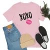 XOXO Kiss Valentine Unisex Tee sold by Always Stylish Mama