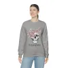 Skull Pink Roses Unisex Sweatshirt sold by Always Stylish Mama