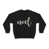 Noel Snowflakes Unisex Sweatshirt sold by Always Stylish Mama