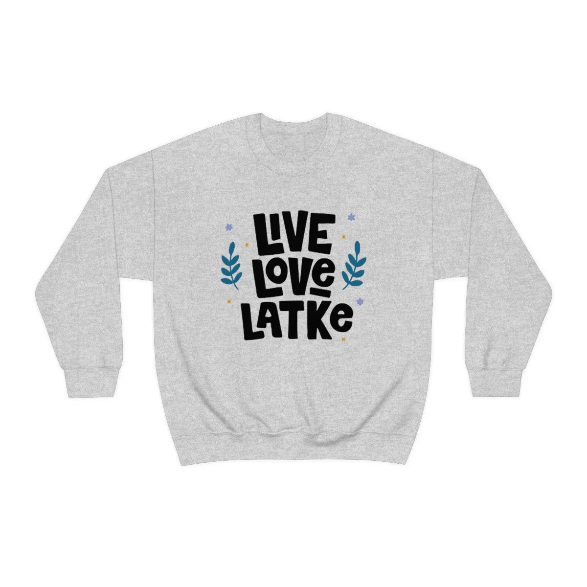 Live Love Latke Hanukkah Unisex Sweatshirt sold by Always Stylish Mama