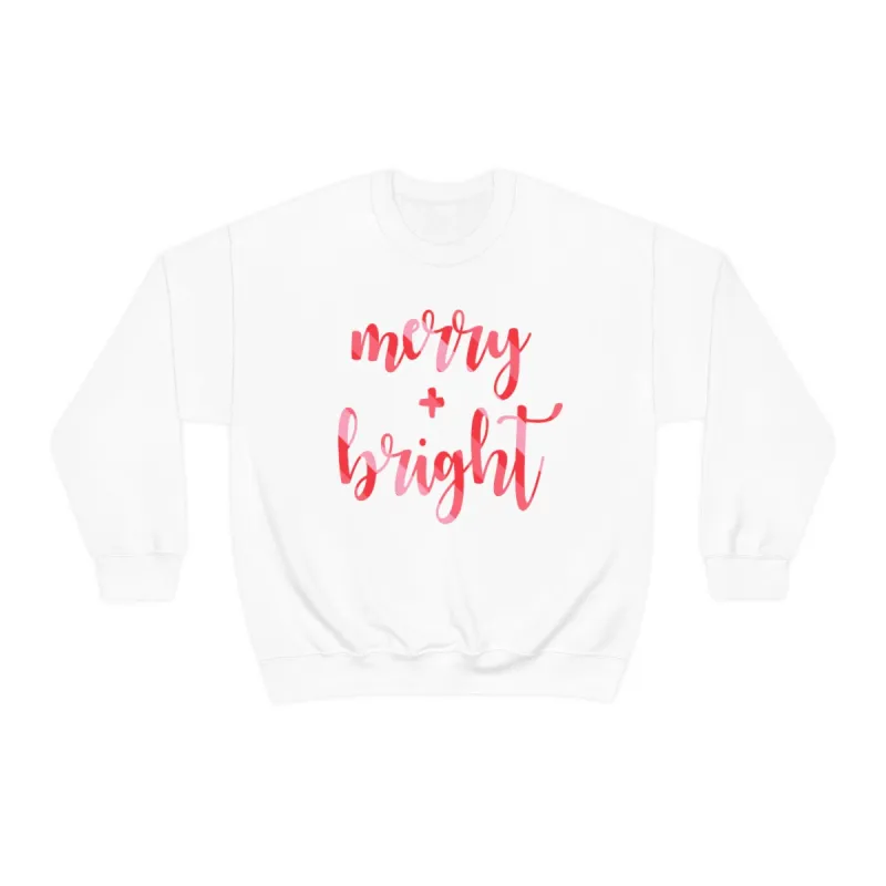 Merry & Bright Stripes Unisex Sweatshirt sold by Always Stylish Mama