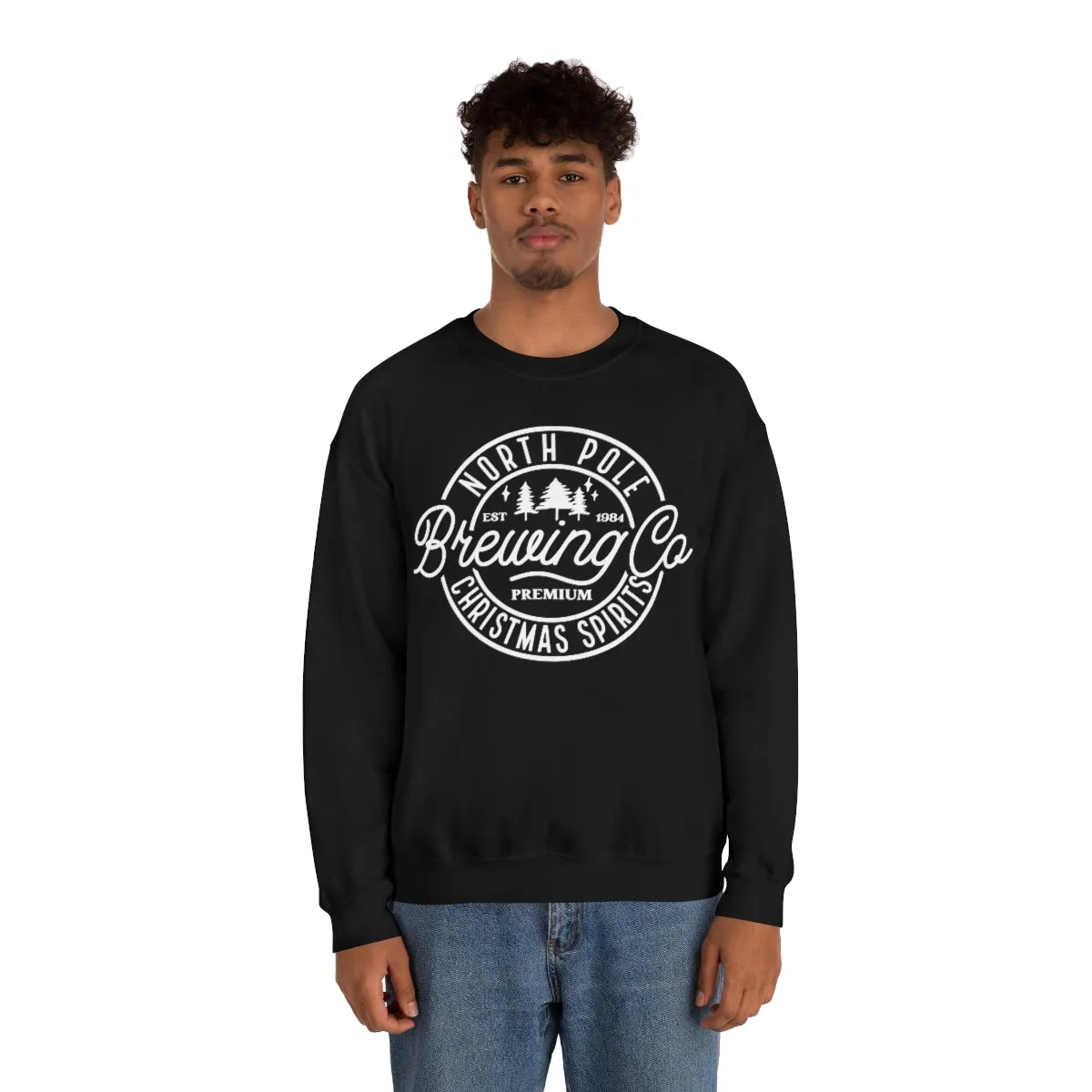 North Pole Brewing Co Unisex Sweatshirt sold by Always Stylish Mama product image thumbnail 3