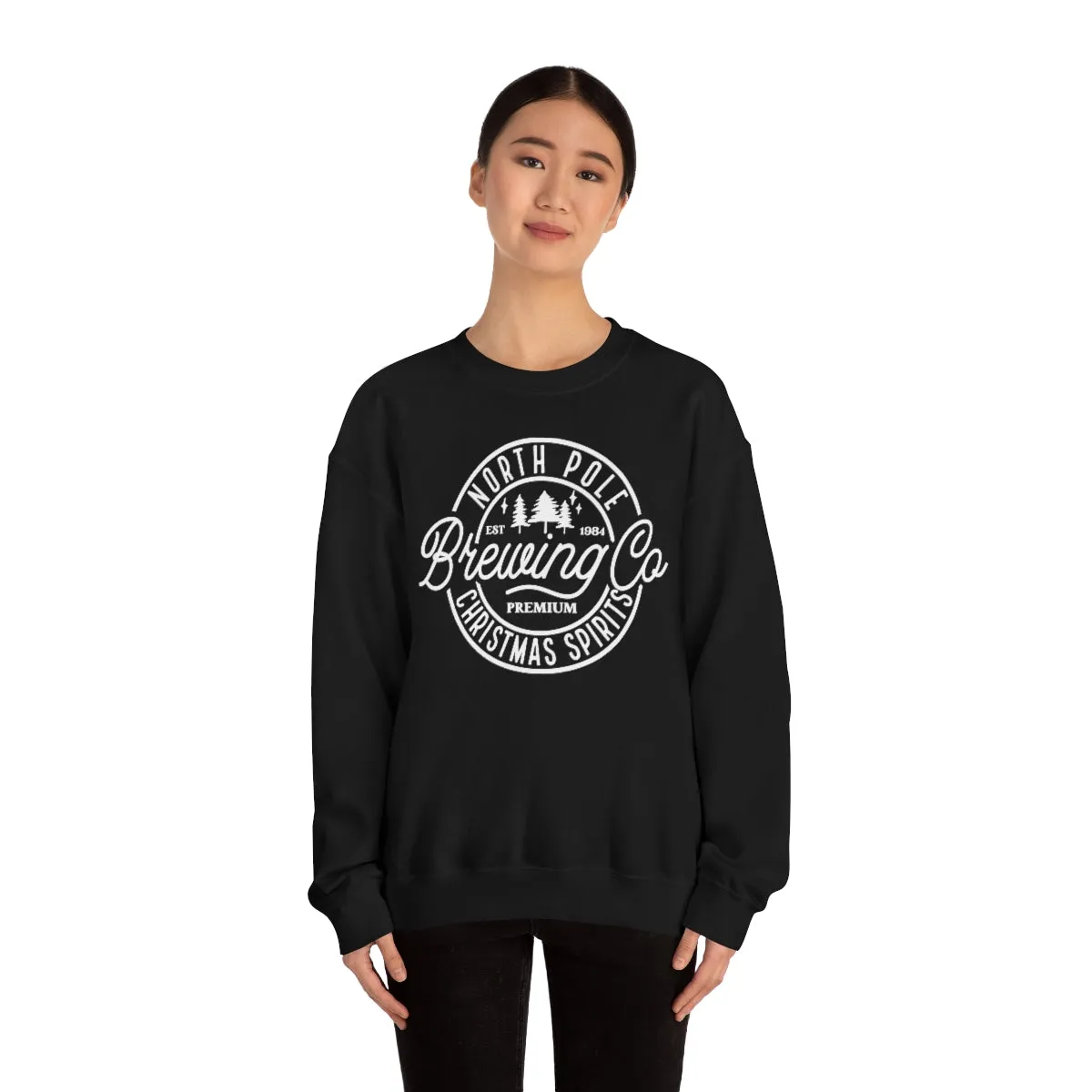 North Pole Brewing Co Unisex Sweatshirt sold by Always Stylish Mama product image thumbnail 2