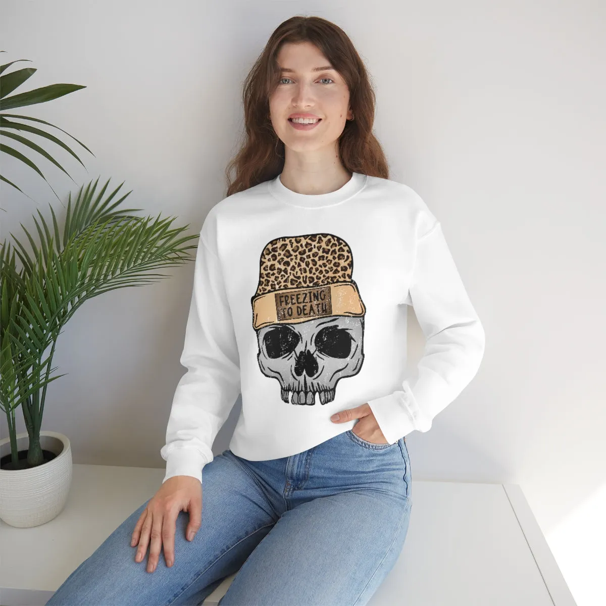 Freezing To Death Unisex Sweatshirt sold by Always Stylish Mama product image thumbnail 3