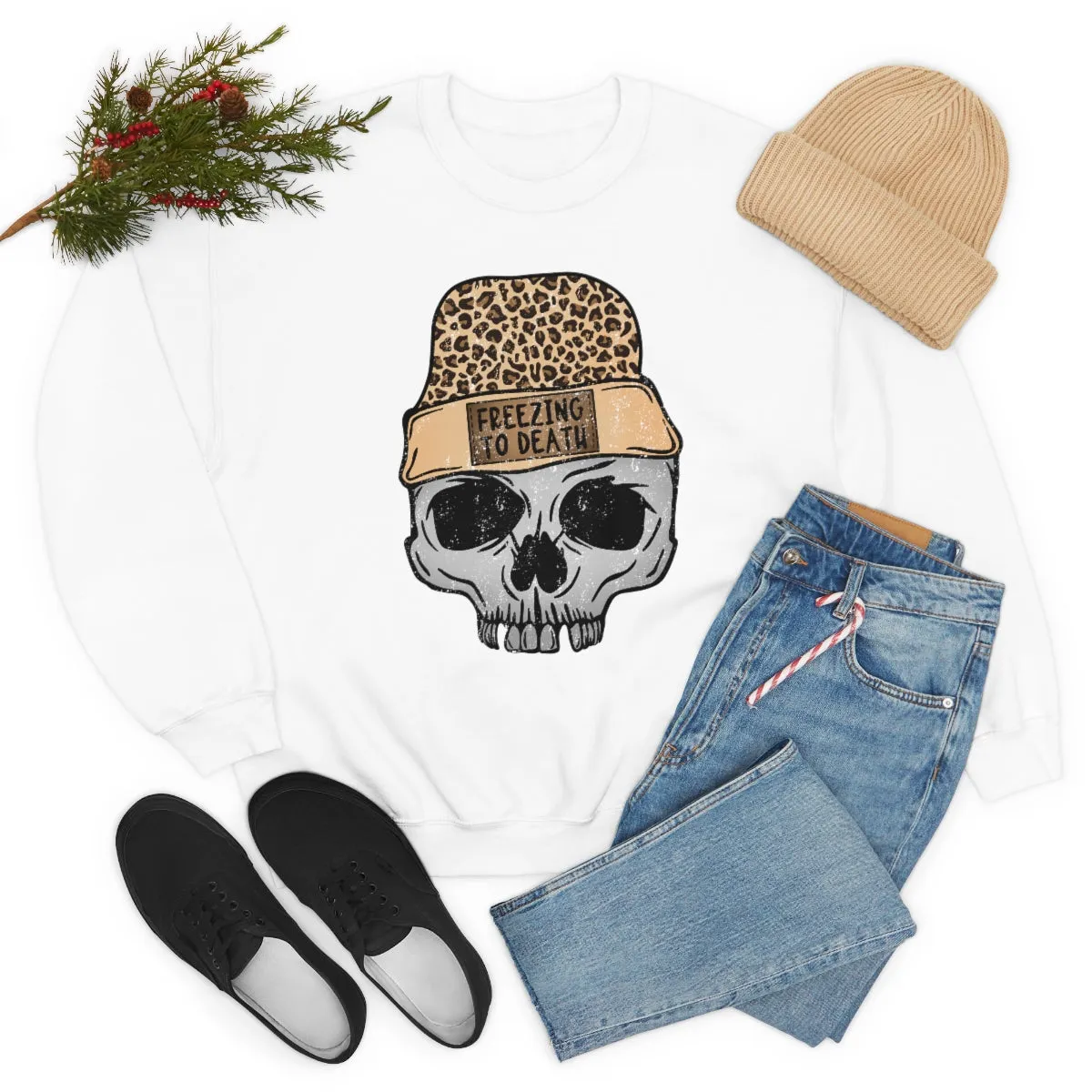 Freezing To Death Unisex Sweatshirt sold by Always Stylish Mama product image thumbnail 4