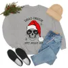 Dead Inside But Jolly AF Unisex Sweatshirt sold by Always Stylish Mama
