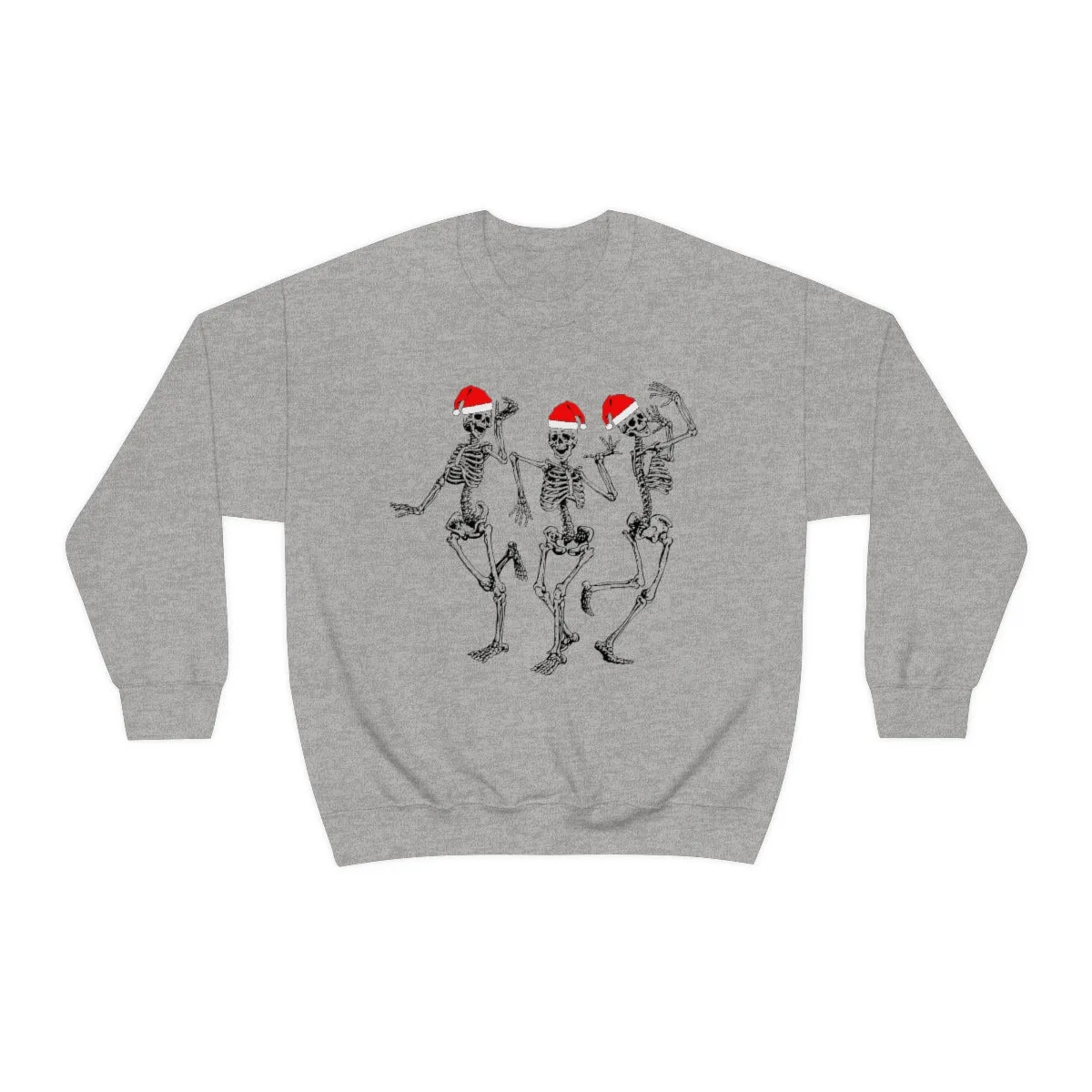 Dancing Skeleton Santas Unisex Sweatshirt sold by Always Stylish Mama