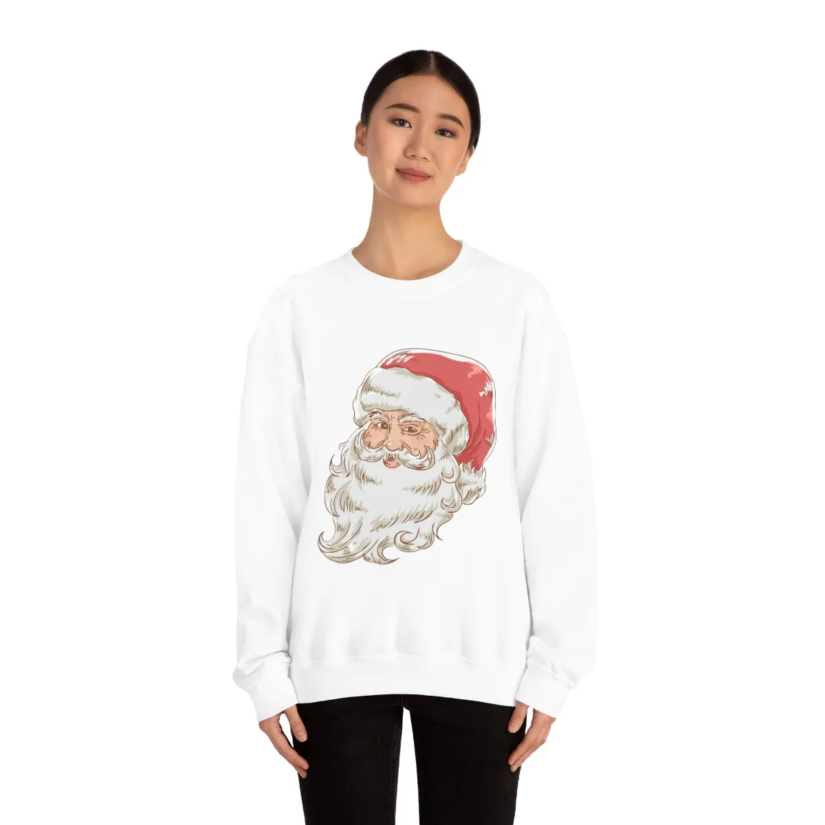 Vintage Santa Claus Unisex Sweatshirt sold by Always Stylish Mama product image thumbnail 2