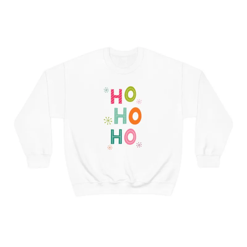 HO HO HO Unisex Sweatshirt sold by Always Stylish Mama