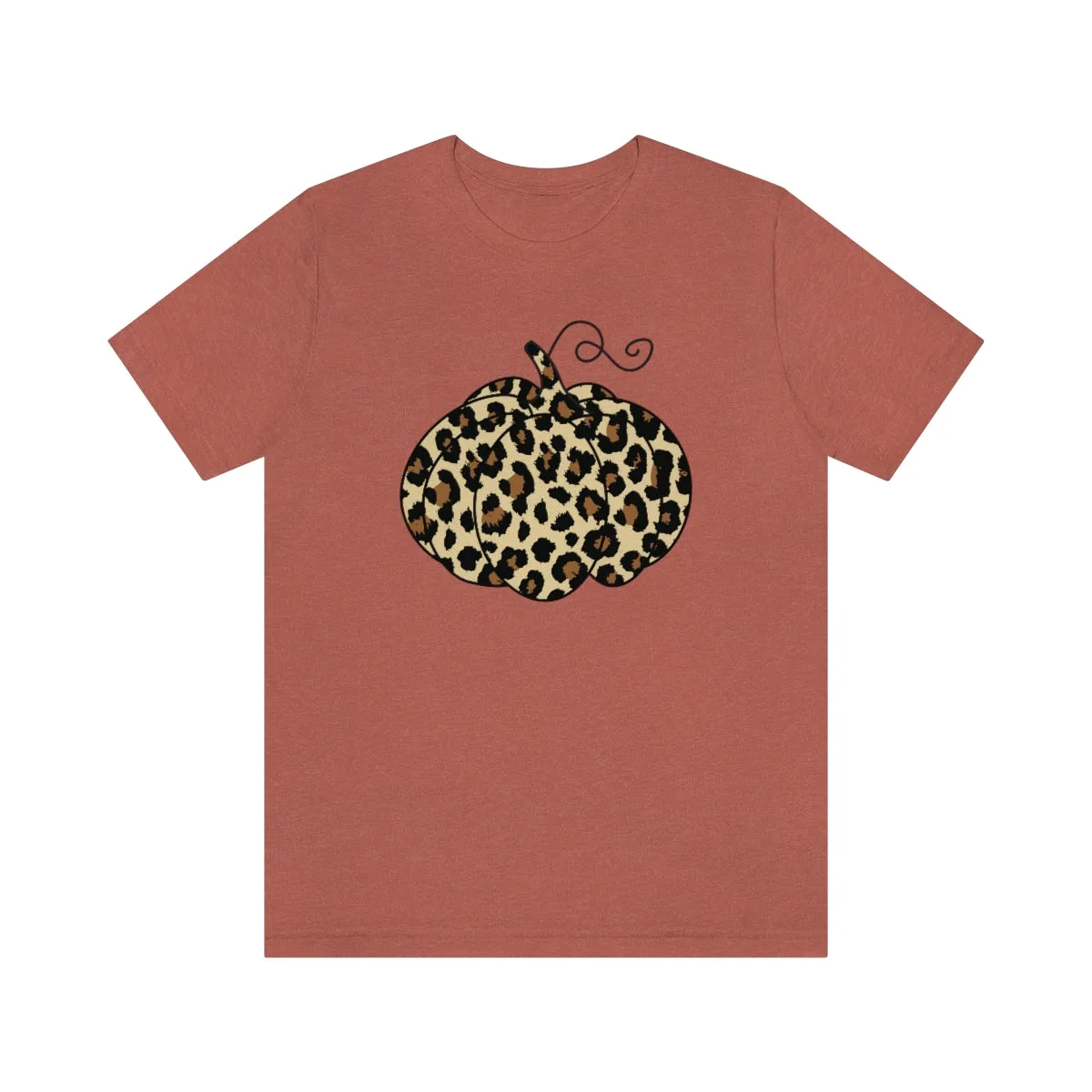 Leopard Pumpkin Unisex Tee sold by Always Stylish Mama