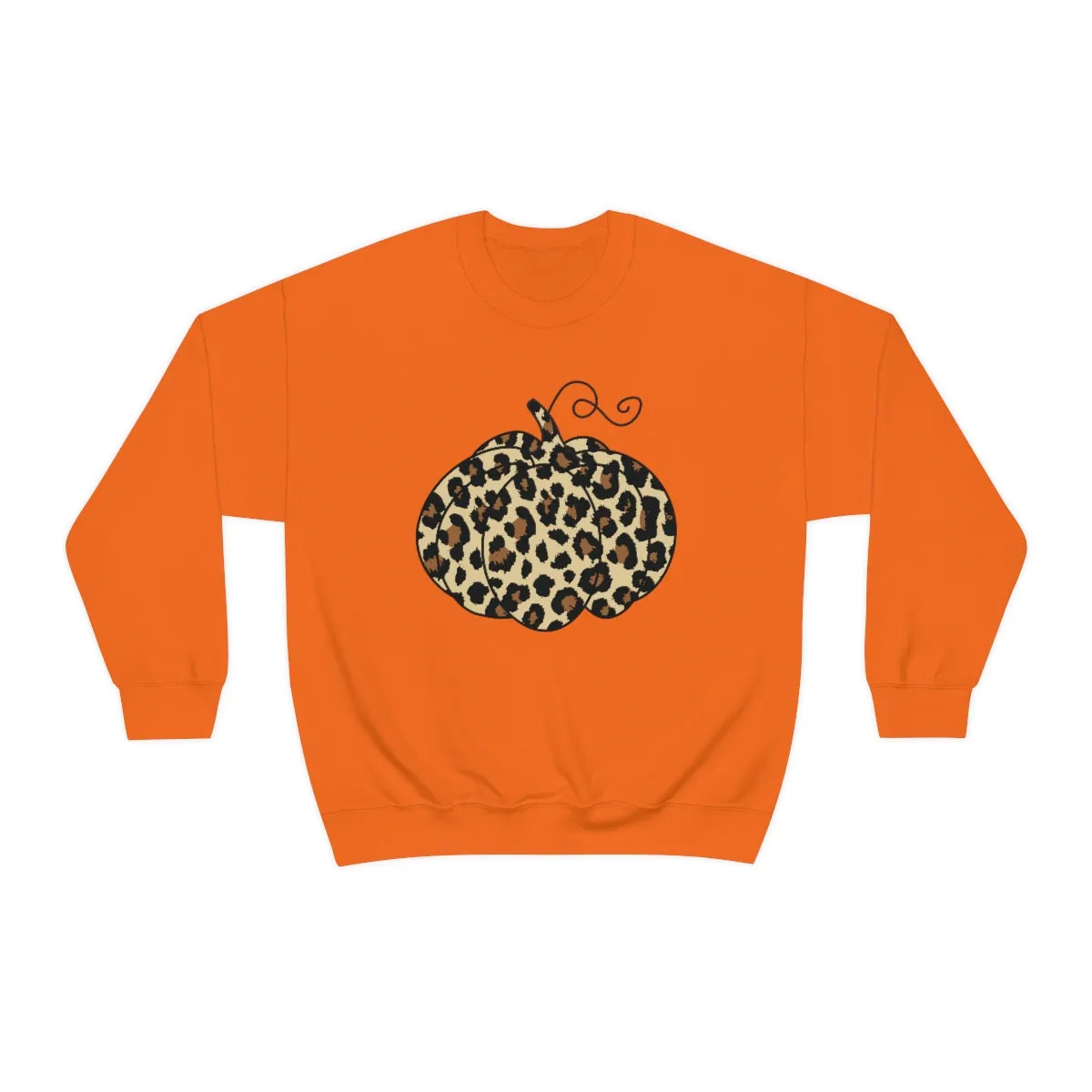 Leopard Pumpkin Unisex Sweatshirt sold by Always Stylish Mama