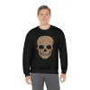 Skull Head Leopard Unisex Sweatshirt sold by Always Stylish Mama