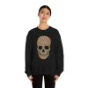 Skull Head Leopard Unisex Sweatshirt sold by Always Stylish Mama
