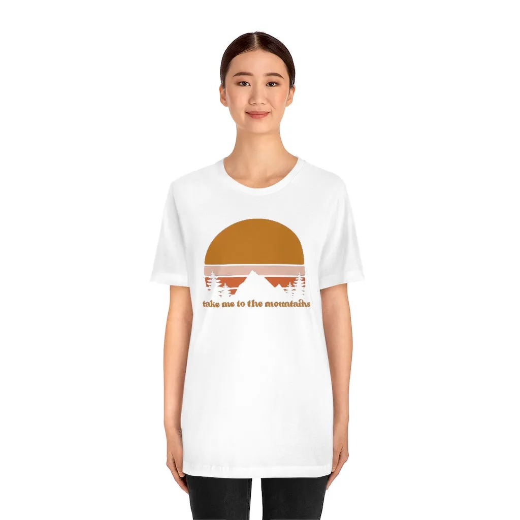 Take Me To The Mountains Unisex Tee sold by Always Stylish Mama product image thumbnail 5