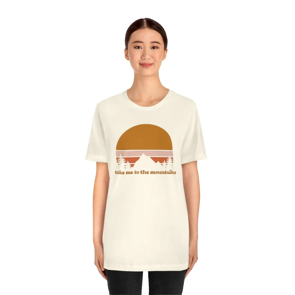 Take Me To The Mountains Unisex Tee sold by Always Stylish Mama product image thumbnail 2