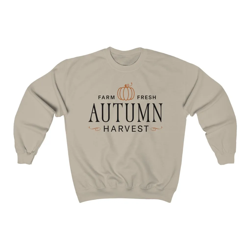 Farm Fresh Autumn Harvest Unisex Sweatshirt sold by Always Stylish Mama product image thumbnail 4
