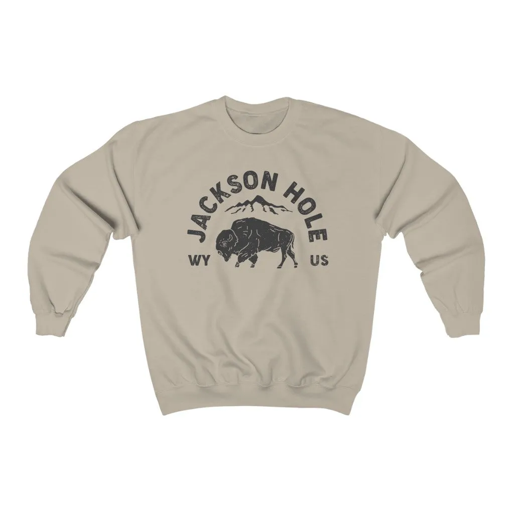 Jackson Hole Unisex Sweatshirt sold by Always Stylish Mama product image thumbnail 4