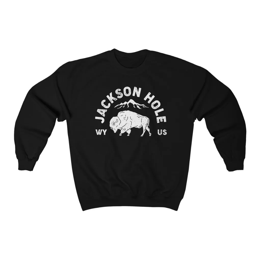 Jackson Hole Unisex Sweatshirt sold by Always Stylish Mama product image thumbnail 3